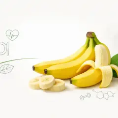 Pyszne banany, idealne na zdrową przekąskę. Zastanawiasz się, ile kalorii ma banan? Ten owoc to świetne źródło energii!