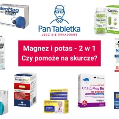Suplementy diety z magnezem dla sportowców, pomagające na skurcze mięśni.